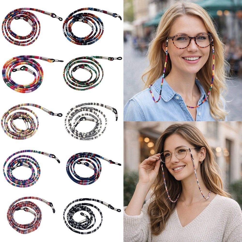 Portable Bohemian Sunglass Cha - Sunglass Retainer Cord 评论和价格