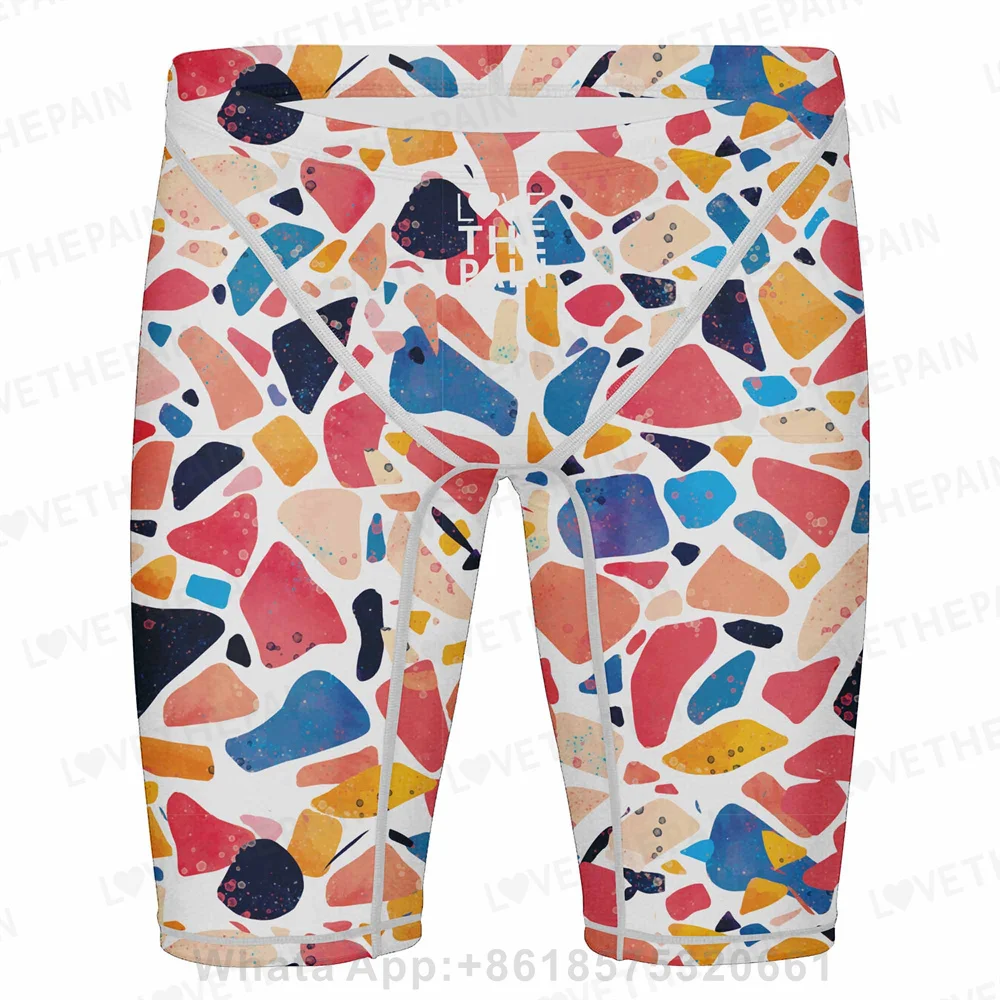 New Men's Swim Jammer Swimsuit - Swim Trunk Quick Dry 评论和价格