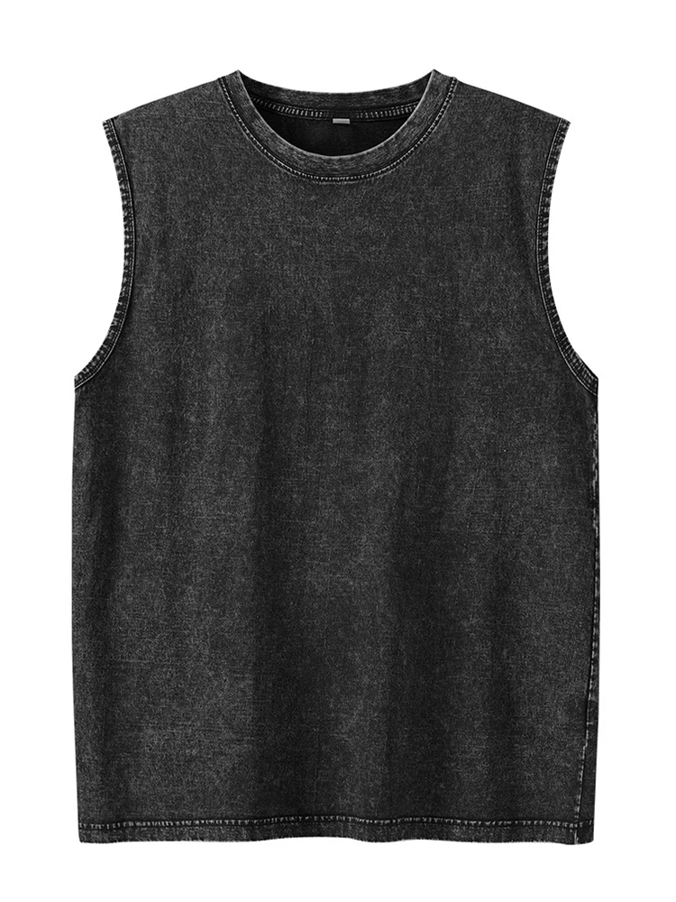 2025 Summer New Men's Washed C - Tank Top Muscle 评论和价格