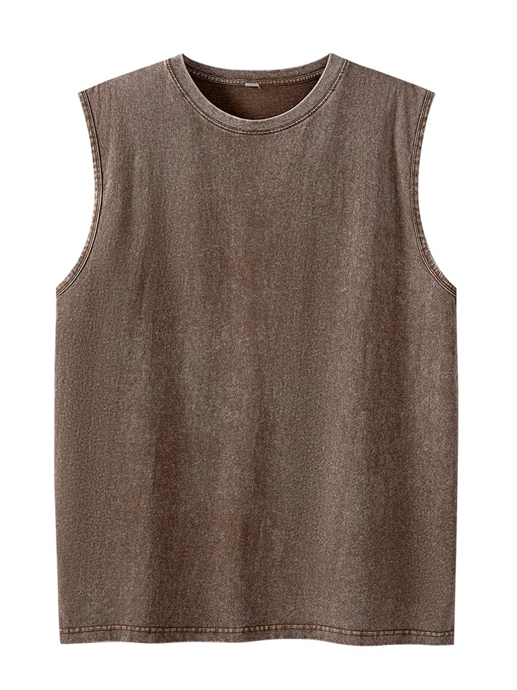 2025 Summer New Men's Washed C - Tank Top Muscle 评论和价格