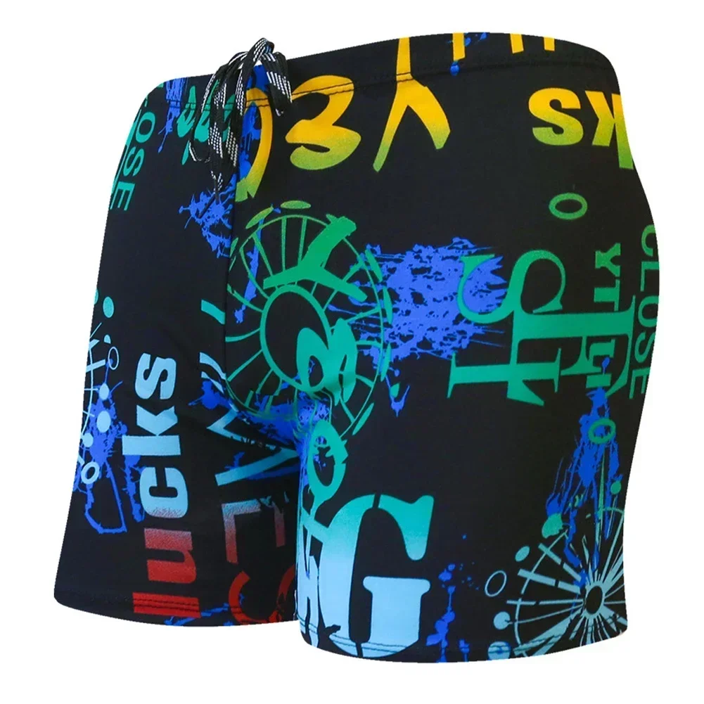 Men's Print Quick Dry Swimwear - Swim Trunk Quick Dry 评论和价格