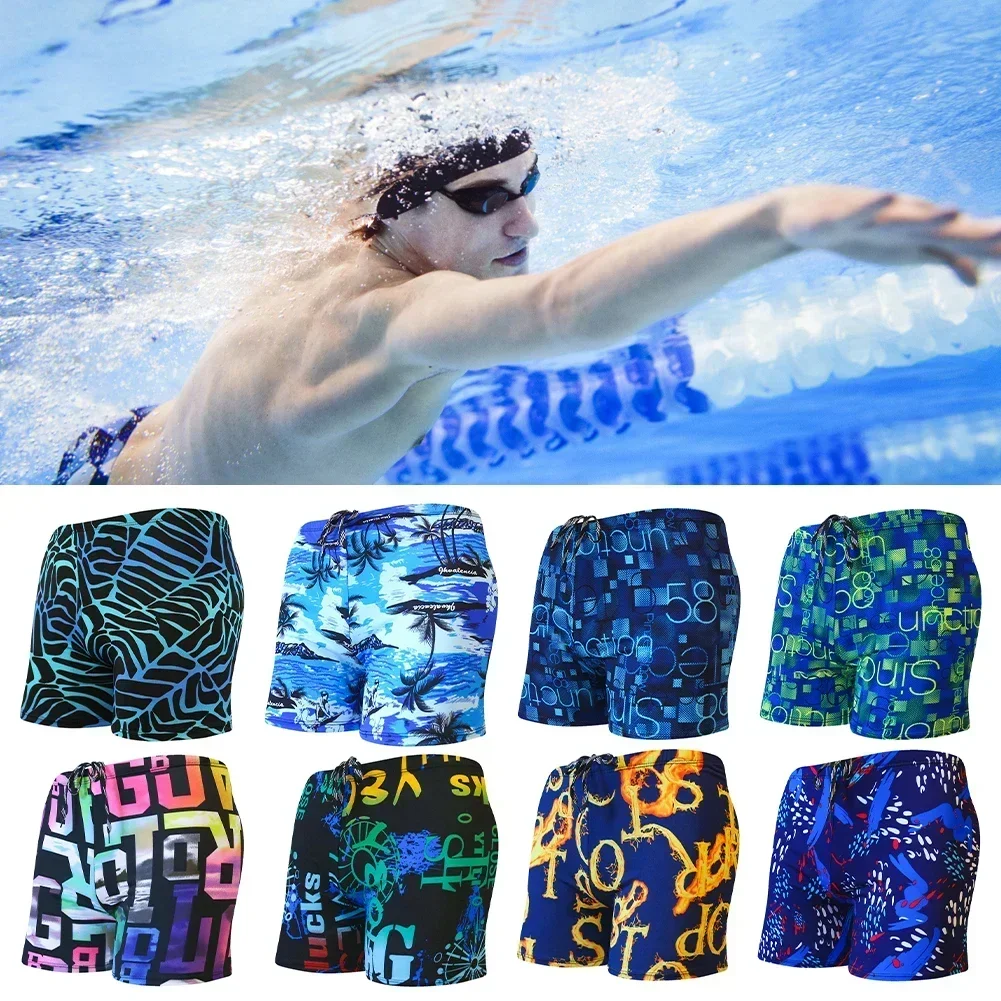 Men's Print Quick Dry Swimwear - Swim Trunk Quick Dry 评论和价格