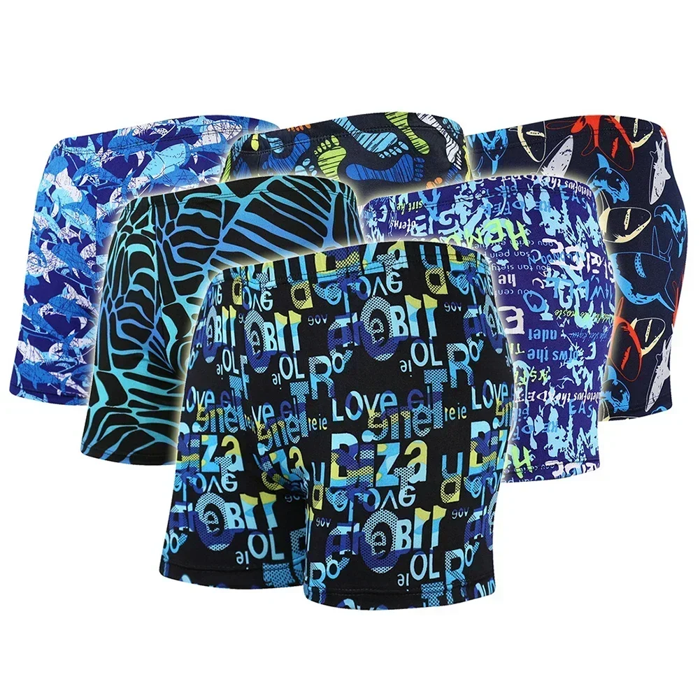 Men's Print Quick Dry Swimwear - Swim Trunk Quick Dry 评论和价格